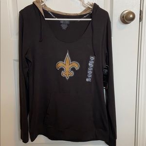 Women’s New Orleans Saints Scoopneck Hoodie
